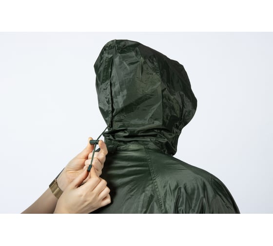Плащ-дождевик из ПВХ Jeta Safety хаки, р. XXL/54-56 JRC-101g-XXL