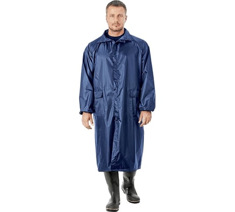 Нейлоновый плащ ГК Спецобъединение, темно-синий, р. 52-54, Плащ 536/XL