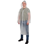 Дождевик-плащ Park RC, размер L, 130x140 см, белый, материал ПЕВА, 005259