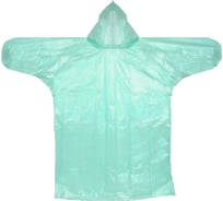 Дождевик Добросад 20 Мкрн, 115см "Классик" с капюшоном и завязками, зеленый 786-238