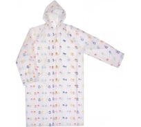 Дождевик-плащ Добросад 120 Мкрн 110*62см "Молодость" с капюшоном и завязками, на кнопках, 786-764