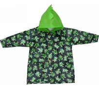 Дождевик-плащ Добросад "Волшебные звери-Заводной крокодил" с капюшоном, на кнопках, р. M(57*42см) 835-882