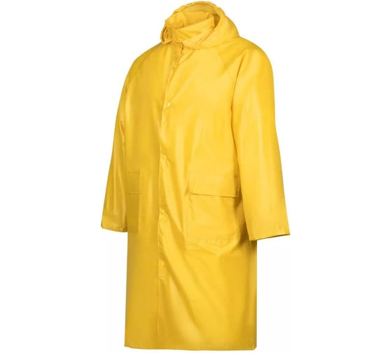 Плащ СПЕЦСНАБ ПВХ влагозащитный, цвет жёлтый, размер 2XL R513/2XL