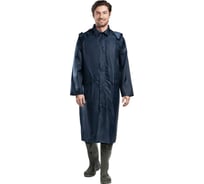 Плащ ГК Спецобъединение ВЛАГОЗАЩИТНЫЙ (модель Турист) т.синий (88-92, 170-176), Плащ 530/88/170