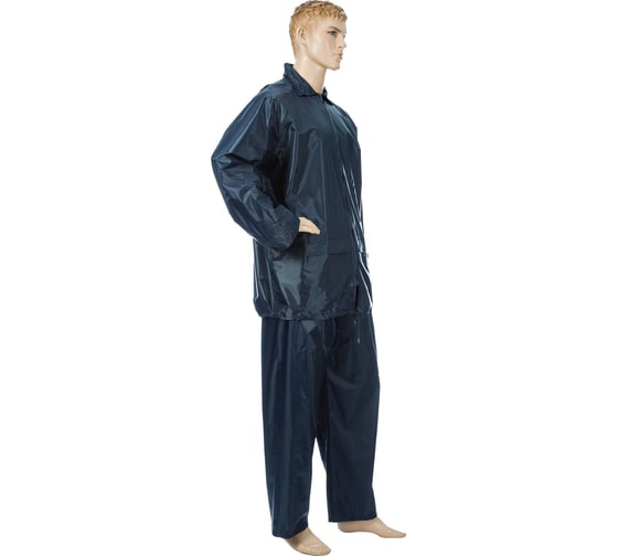 Влагозащитный костюм-дождевик Спецрегион 16-1-3/Синий, 60-62 (3XL)