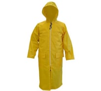 Плащ Костромская Текстильная Компания Стандарт тафета пвх застежка молния с накладными карманами и клапаном Желтый, 2ХL (112-116), 170-176 4680642109550 4660373795475