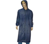 Плащ Костромская Текстильная Компания Стандарт тафета пвх застежка молния синий, M (88-92), 170-176 4680642112116