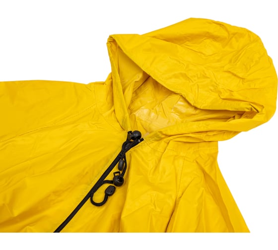 Плащ Костромская Текстильная Компания Стандарт тафета пвх застежка молния Желтый, 3ХL (120-124), 182-188 4680642109611 1