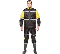 Костюм ООО Комус Мойщик-2, черный/желтый, р.48-50, рост 170-176 293093