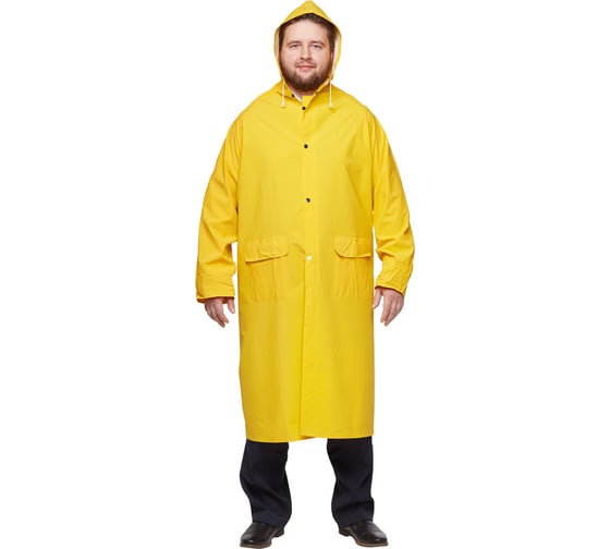 Плащ ООО Комус ПВХ, желтый, XXXL 916394 1