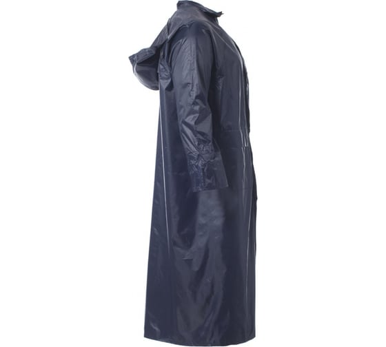 Плащ ООО Комус Ливень ПВХ, синий, р. 52-54/XL, рост 170-176 101238 1264547
