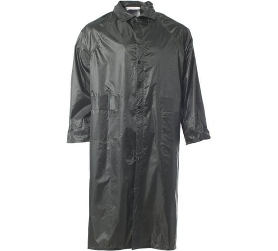 Плащ ООО Комус Ливень ПВХ, зеленый, р. 56-58/XXL 101238 1264558