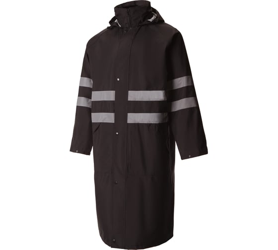 Плащ СОЮЗСПЕЦОДЕЖДА Альбатрос плюс, черный, р. 4XL/64-66 2000000059617