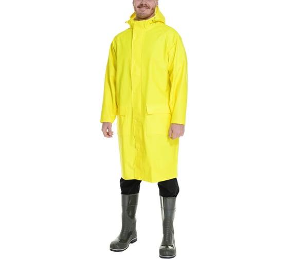 Влагозащитный плащ СОЮЗСПЕЦОДЕЖДА ASKOLD, желтый, р. 4XL/60-62 2000000053325