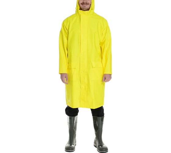 Влагозащитный плащ СОЮЗСПЕЦОДЕЖДА ASKOLD, желтый, р. 4XL/60-62 2000000053325