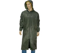 Плащ Костромская Текстильная Компания Стандарт тафета пвх застежка молния с накладными карманами и клапаном Хаки, L(96-100), 170-176 4660373798766