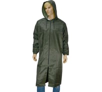 Плащ Костромская Текстильная Компания Стандарт тафета пвх застежка молния Хаки, XL ( 104-108), 182-188 4680642112925