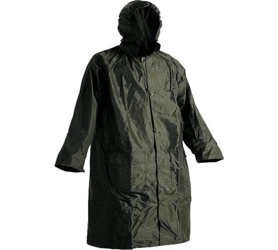 Влагозащитный плащ нейлон S.PROTECT SILEN зелёный цвет, размер 2XL 52101-2XL 1
