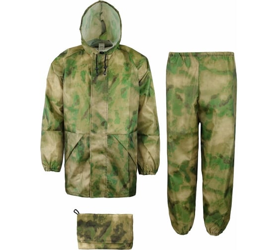 Влагозащитный костюм ЭЛЕМЕНТАЛЬ Raincoat Камуфляж р.52-54 ВВЗ-003-52/54-к 4680025251319