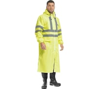 Плащ ГК Спецобъединение EXTRA-VISION WPL влагозащитный флуоресцентный желтый (80-84, 182-188), шт, Плащ 101/80/182
