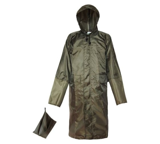 Плащ влагозащитный Элементаль оксфорд хаки, арт. ВВЗ-002 Ткань Оксфорд (состав: 100_ ПЭ) 40/42 4680025257274