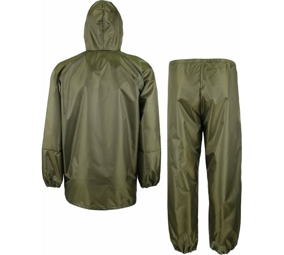 Влагозащитный костюм ЭЛЕМЕНТАЛЬ Raincoat хаки, р.52-54 ВВЗ-004-52/54-х 4680025251364