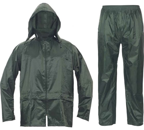 Влагозащитный костюм S.Protect PLATT зеленый 52201-2XL