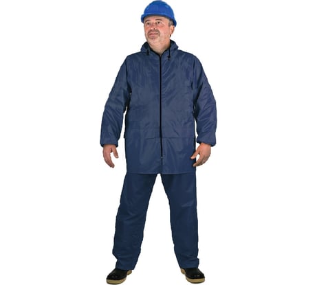 Влагозащитный костюм-дождевик БЕРТА 888-44-46 синий, рост 170-176
