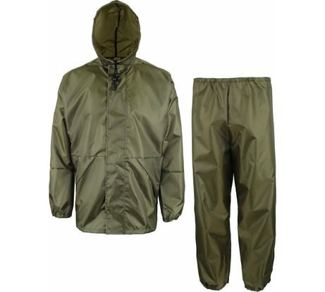 Влагозащитный костюм ЭЛЕМЕНТАЛЬ Raincoat хаки, р.48-50 ВВЗ-004-48/50-х 4680025251357