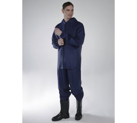 Влагозащитный костюм Факел Стандарт, Таффета/ПВХ, 225, синий, р. 60-62; 170-176 87483971.009