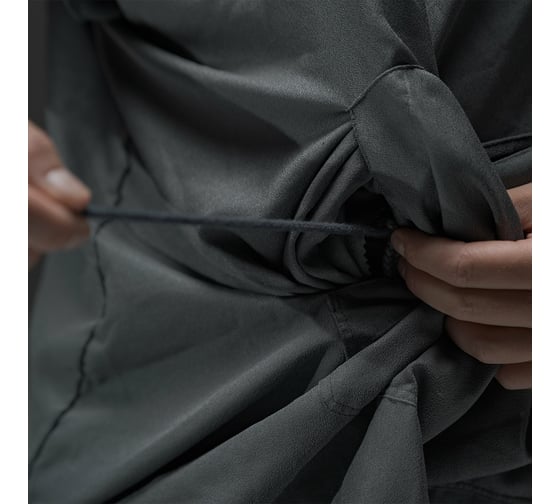 Пончо MATADOR Packable Towel Poncho серое MVPO01GG