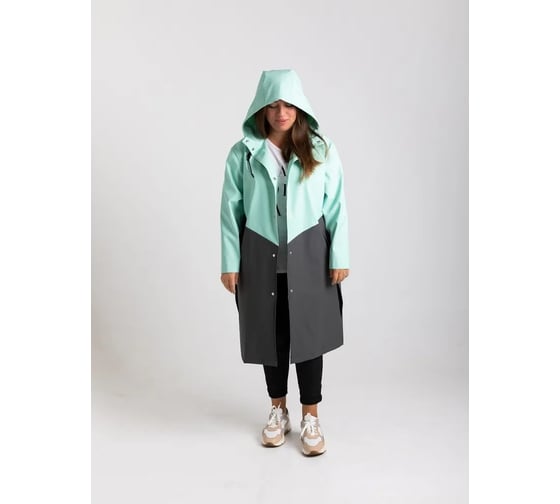 Женский плащ Symbion Нева NEVA_SALAT.GRAY/40