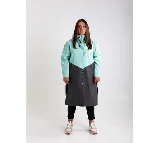Женский плащ Symbion Нева NEVA_SALAT.GRAY/50