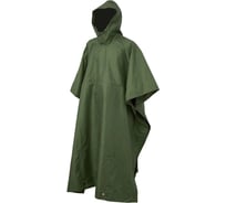 Плащ-дождевик-пончо ООО Мердигер горловина-липучка, высота120см, хаки 1332