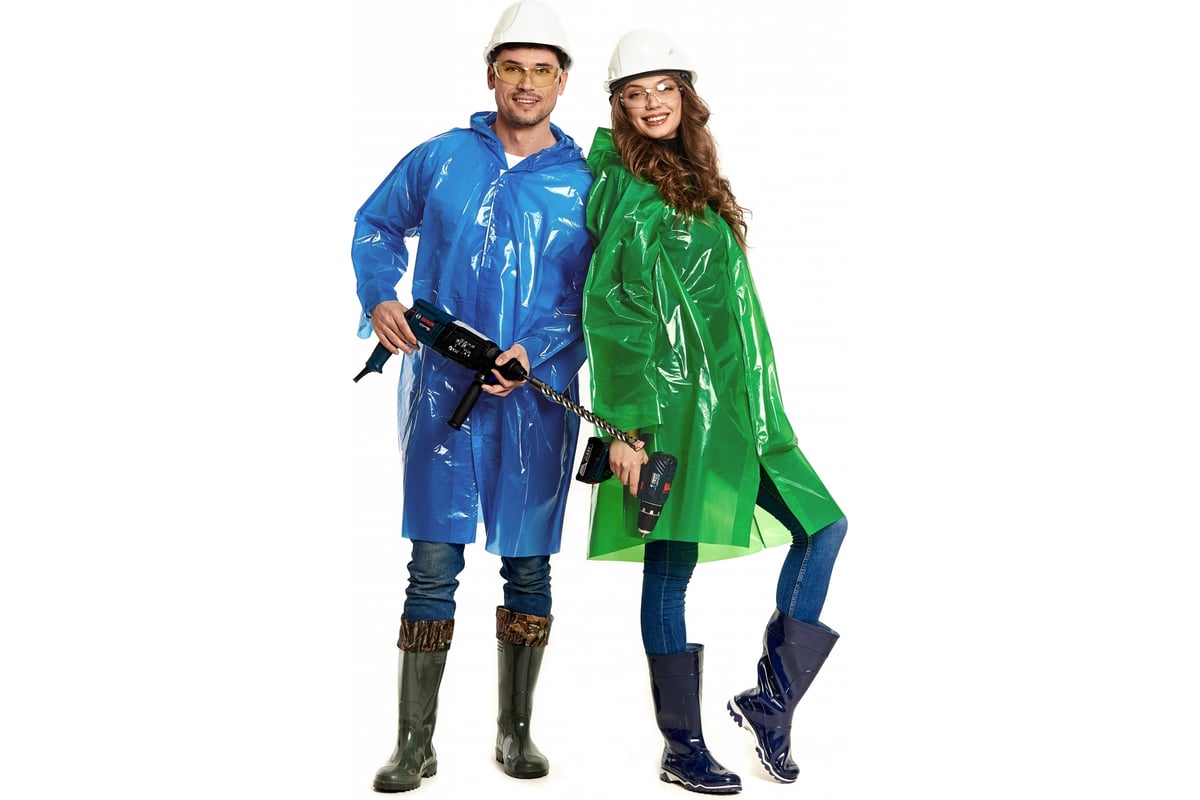 Плащ-дождевик ФАКЕЛ Профи РД, синий 87488413 - выгодная цена, отзывы ...