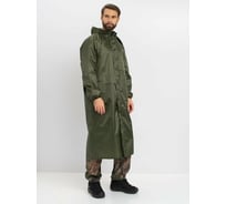 Влаго-ветрозащитный плащ ООО Мердигер зеленый, р. 60-62 1514