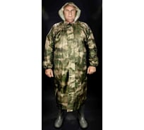 Ветровлагозащитный плащ ООО Мердигер PU, зеленый мох, р. 52-54 1500