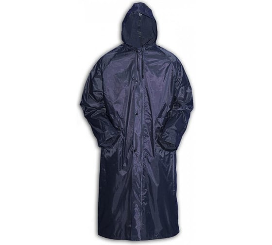 Плащ ООО Комус нейлон с пвх, синий, р. xxxl 1688120 1