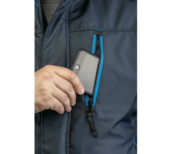 Утепленная куртка HOEGERT TECHNIK Mozel темно-синяя, 3XL/58 HT5K247-3XL