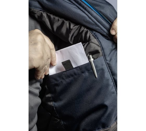 Утепленная куртка HOEGERT TECHNIK Mozel темно-синяя, 3XL/58 HT5K247-3XL