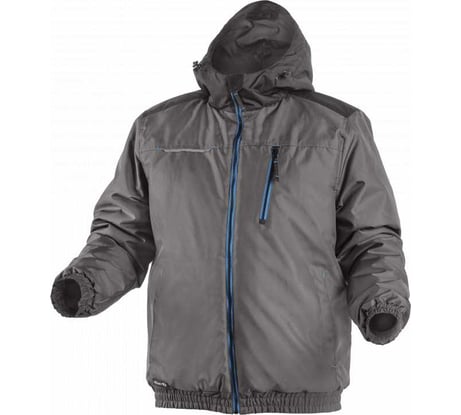 Утепленная куртка-бомбер HOEGERT TECHNIK Mozel графитовая, 3XL/58 HT5K242-3XL