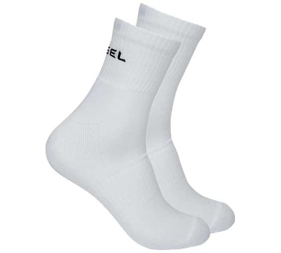 Средние носки Jögel ESSENTIAL Mid Cushioned Socks JE4SO0321.00, белый, 2 пары УТ-00020737