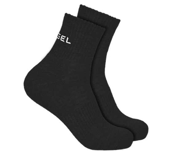 Средние носки Jögel ESSENTIAL Mid Cushioned Socks JE4SO0321.99, черный, 2 пары УТ-00020733