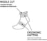 Средние носки Jögel ESSENTIAL Mid Cushioned Socks JE4SO0321.99, черный, 2 пары УТ-00020733 7