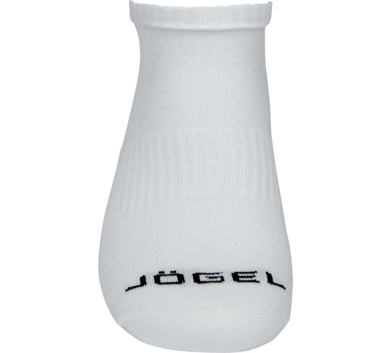 Низкие носки Jögel ESSENTIAL Short Casual Socks JE4SO0121.00, белый, 2 пары УТ-00020721