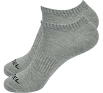 Низкие носки Jögel ESSENTIAL Short Casual Socks JE4SO0121.MG, меланжевый, 2 пары УТ-00020724