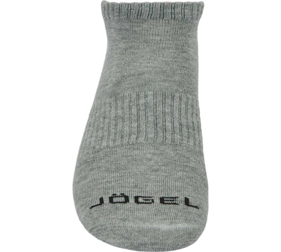 Низкие носки Jögel ESSENTIAL Short Casual Socks JE4SO0121.MG, меланжевый, 2 пары УТ-00020724