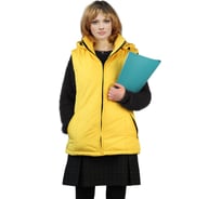 Утепленный женский жилет URSUS Gerkon Delta ткань Дюспа, желтый, р. 44-46 ЖИЛ436-510