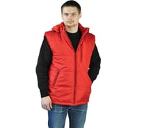 Мужской утепленный жилет URSUS Gerkon Delta ткань Дюспа, красный, размер 40-42 ЖИЛ434-240
