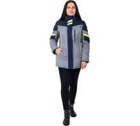 Зимняя женская куртка ФАКЕЛ PROFLINE SPECIALIST, серый/т.синий, 48-50, 158-164 87468969.003